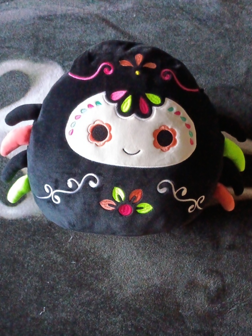 Gjemail The Spider-Day Of The Dead Squishmallow